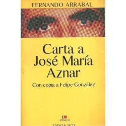 Carta a José María Aznar,...