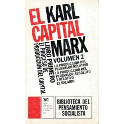 El capital Libro primero....
