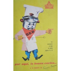 Por aquí, la buena...