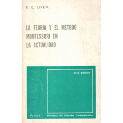 Teoría y método Montessori...