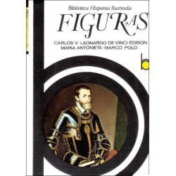 Figuras: Carlos V, Leonardo...